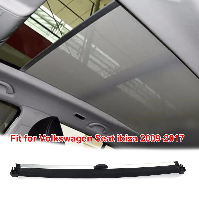 Car Sunroof Curtain Cover Sunshade Assembly Sunroof Visor for Volkswagen Seat ibiza 2009-2017 Black Beige Grey 6J0877307A