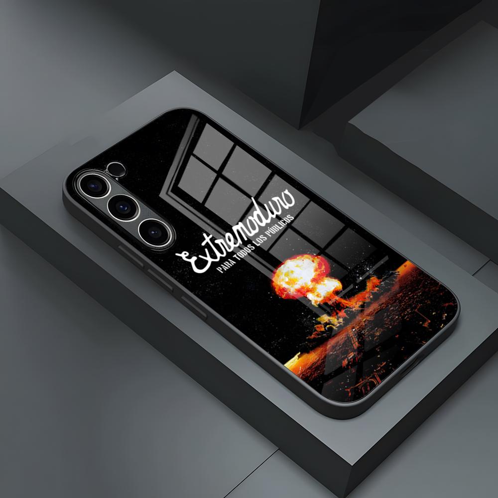 Band E-Extremoduro Canciones Phone Case For S25 Ultra Samsung S26 S23 S24 Fe S22 S20 S21 Plus A54 A34 A53 A16 Glass Cover