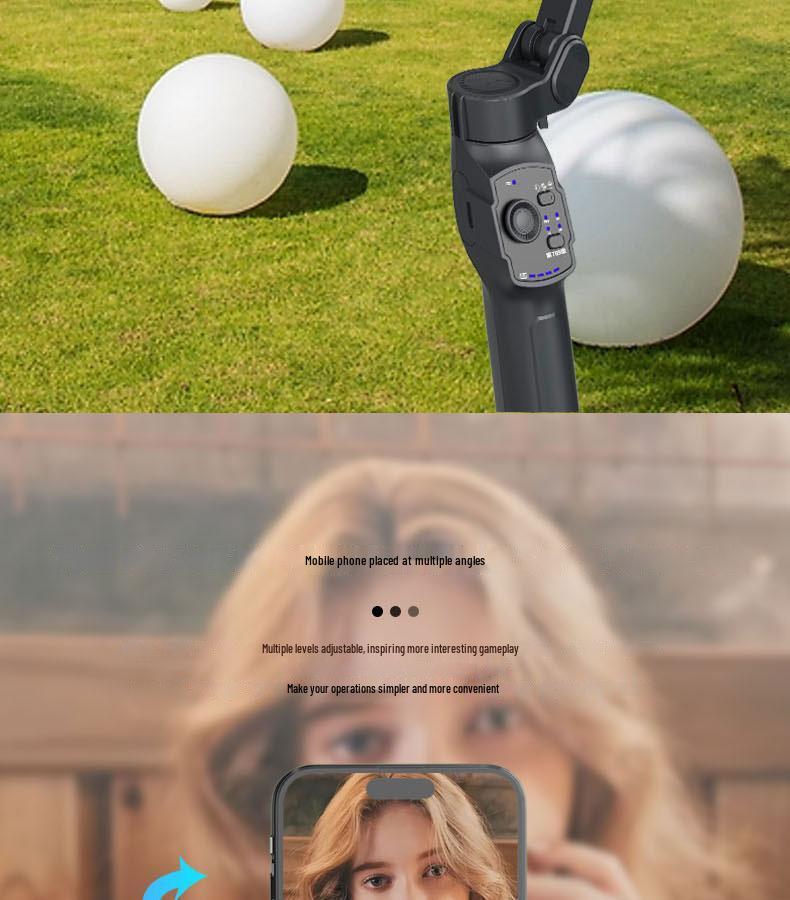 L9Lite Drei-Achsen Handy-Stabilisator für flüssige Fotografie