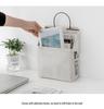 Bedside Hanging Cotton Linen Storage Organizer 