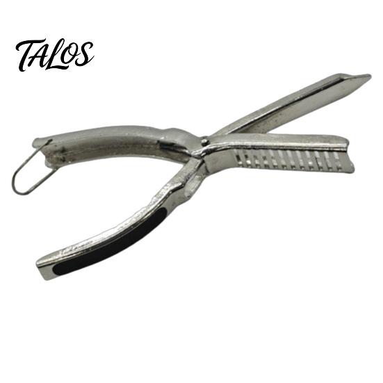 Easy Clean Meat Tool Rib Membrane Removal Tool, Stainless Steel BBQ Skinner with Ergonomic Professional Cooking Accessory Handle, Preparation, Modern