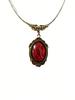 Gothic Vampire  Dropping Blood Pendant Necklace For Women's Vintage Black Magic Holiday Party Holiday Jewelry Accessories