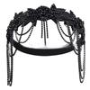 Shiny Flapper Headband Chain Tassel Korean Style Hair Band Bridal Headdress  Stage Performance