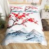 Erosebridal Tree of Life Bedding Set Sun and Moon Comforter Cover Twin Kids Teens Bedroom Decor Black and White 2 Pcs Duvet Cover Gothic Boh