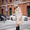 Women's 2024 Winter Hooded Slim Goose Down Coat