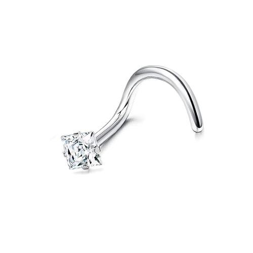 

Bobisty Screw Nose Rings Surgical Stainless Steel Nose Studs for Women Men Hypoallergenic Labret Lip Nose Piercing Jewelry (20G)0.8mmx7mm