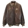 AVIREX 90s Old leather jacket S Brown Blouson Men's Used