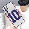 Number 10 Football phone case Cover For Samsung Galaxy S24 S25 Ultra S21 S22 Ultra S10E Note 10 Plus Note 20 FE S23