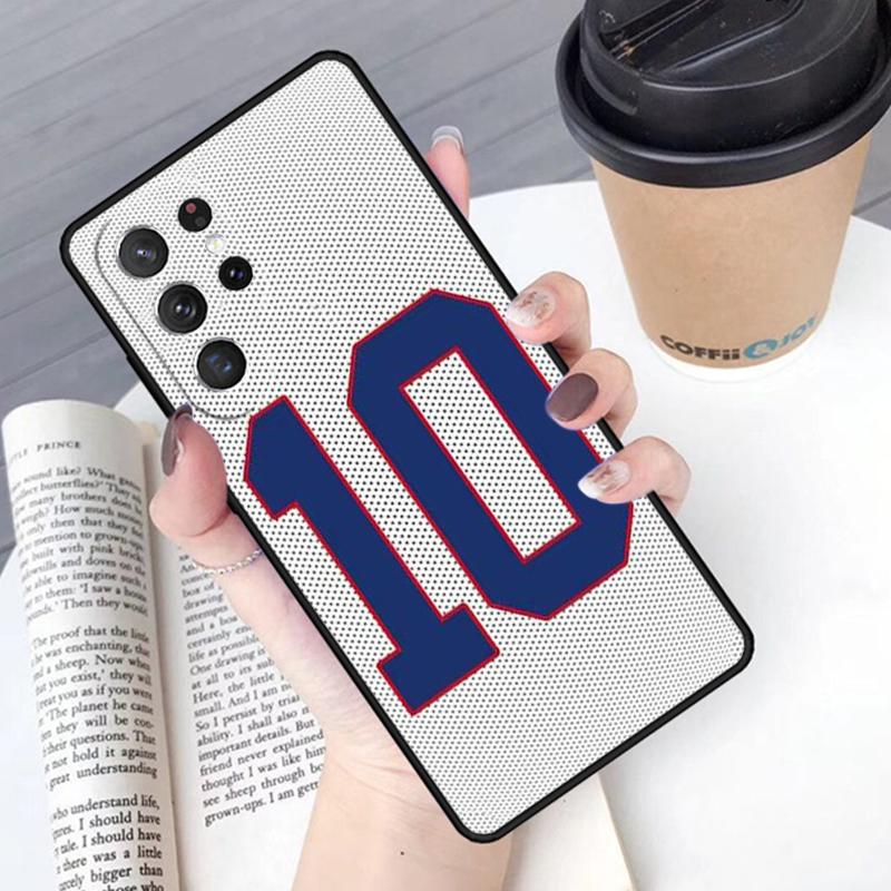 Number 10 Football phone case Cover For Samsung Galaxy S24 S25 Ultra S21 S22 Ultra S10E Note 10 Plus Note 20 FE S23