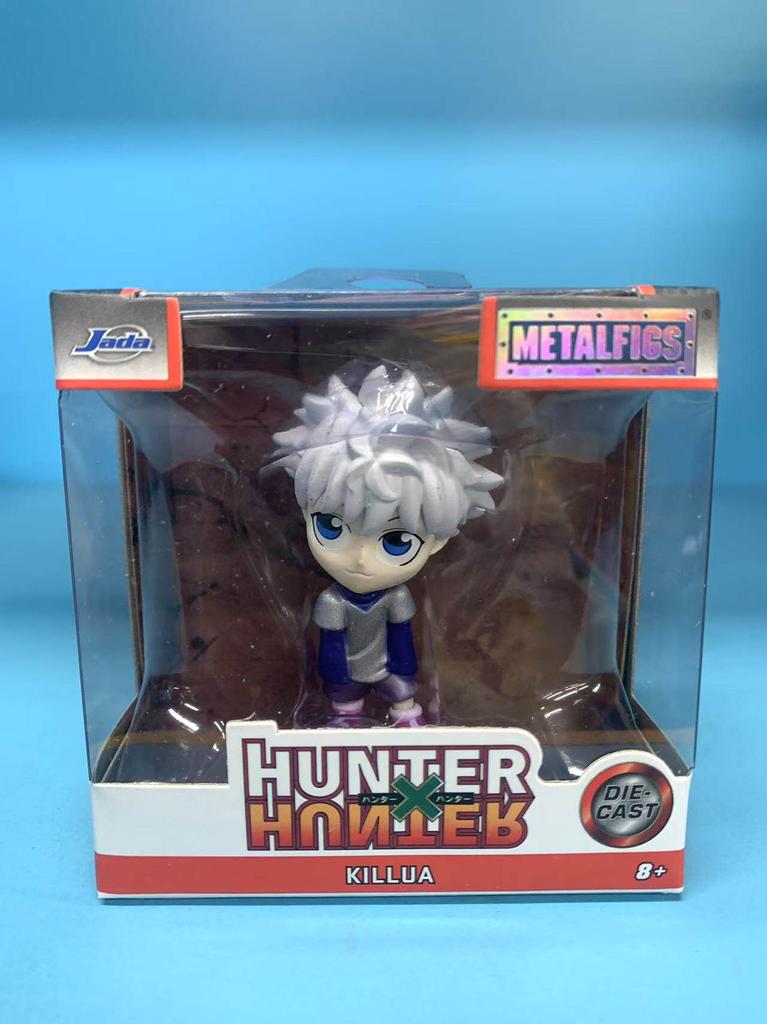 Jada 2.5-Inch Metalfigs Hunter Killua Leorio Gon Kurapika Die-Cast Gifts Plaything Model Anime Figures Collect Ornaments