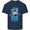 Daddy Shark Funny Fathers Day Unisexs Light Cotton TShirt