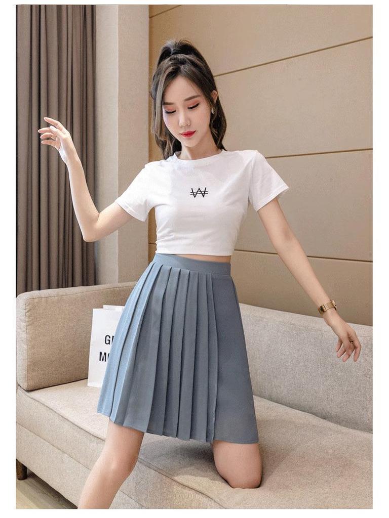 Women's Plus Size Summer Chiffon Culottes: Wide-Leg, Slimming, Anti-Exposure Shorts
