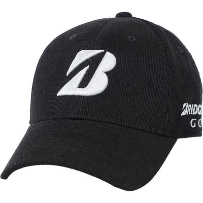 Cap Corduroy Cap CPWG34 CPWG34BK BK [Bridgestone Golf] Men's