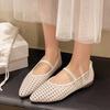 Fashion Buckle Strap Women Flats Mary Janes Shoes New 2025 Female  Shallow Footwear Mesh Breathable Ladies Flats Shoes