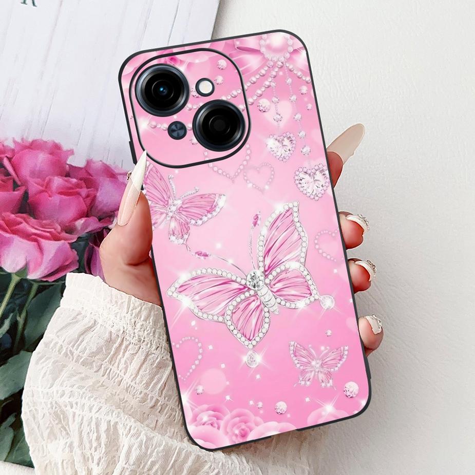 For Tecno Spark Go 1 Case Pop 9 4G KL4h Cool Lion Tiger Pattern Cover Soft TPU Phone Case For Tecno Spark Go 1S SparkGo1 S Shell
