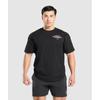 Gymshark Koszulka T na całym świecie Czarna A5a5l Bb2j