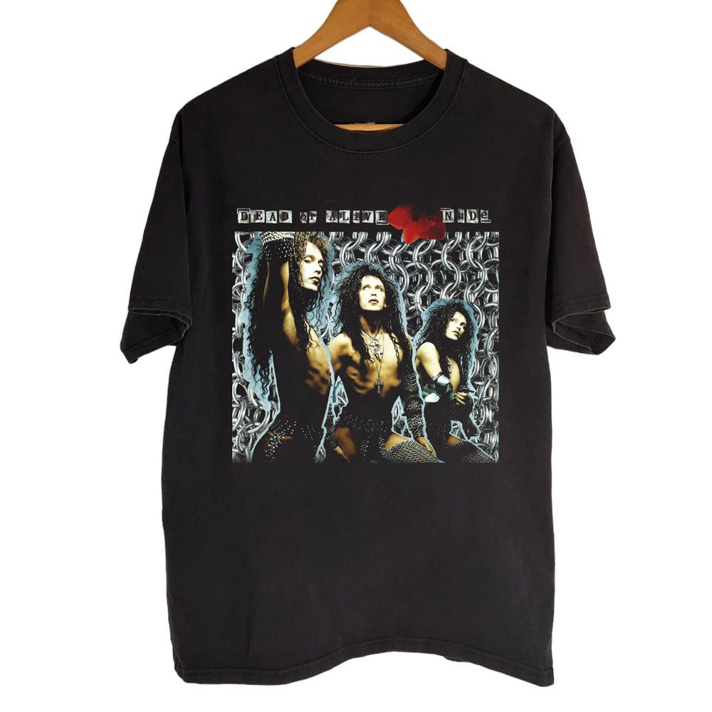 NEW RARE Dead or Alive Band Black Cotton All size S-5XL T-shirt DS131 Unisex T-Shirt