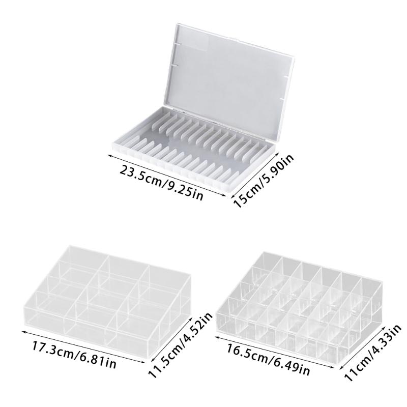 Stiftehalter Stifteorganisatoren Marker-Präsentationsständer 12 Fächer 15 Fächer 24 Fächer Stifte-Präsentationsständer Kunstbedarf-Organisatoren