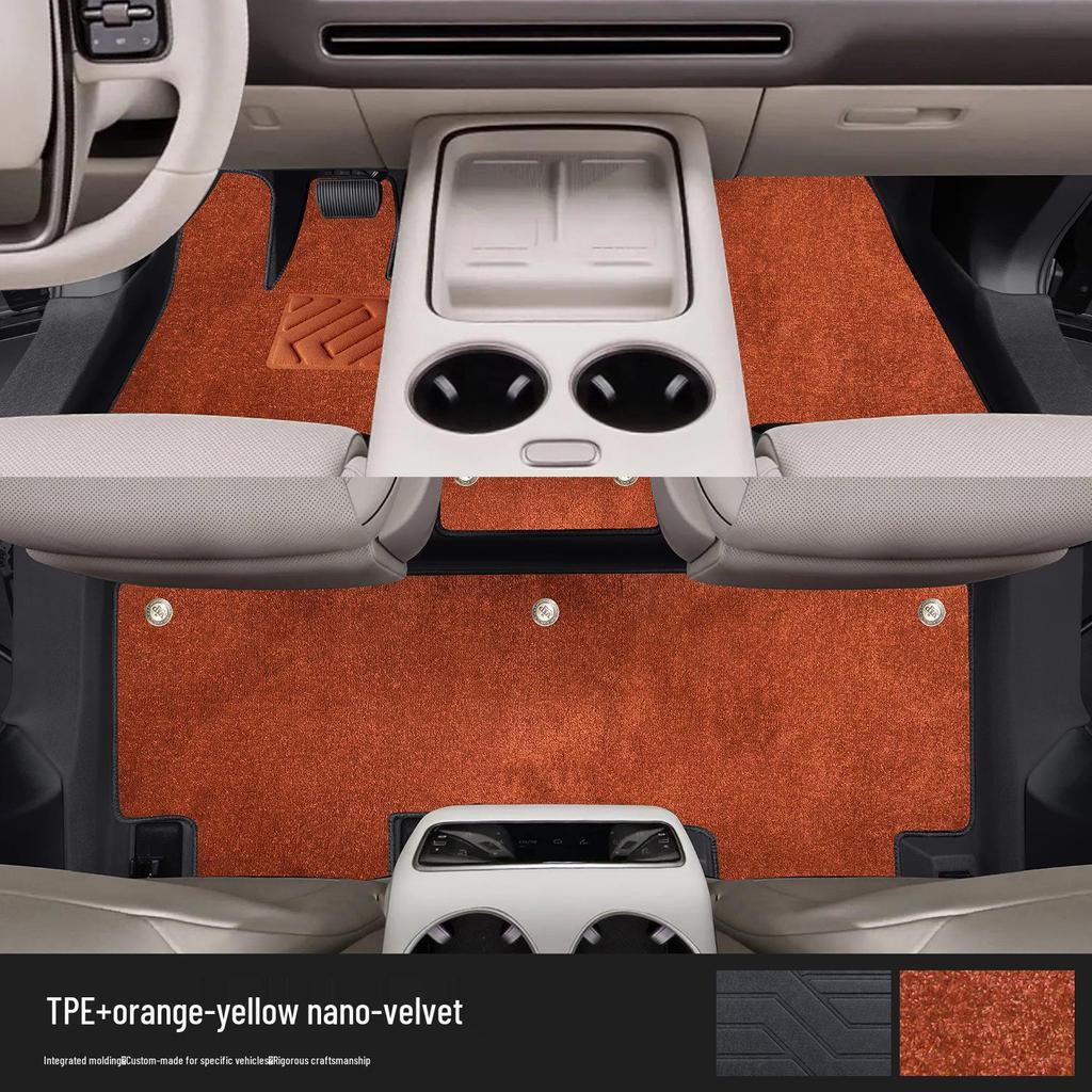 Full Coverage TPE Car Floor Mats for Ideal i8 - Interior Modification & Decoration Accessories