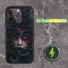 Spooky Scary Red Eye Phone Case For iPhone 17,16,15,14,13,12,11,Pro,Max,Plus,Mini,SE Magsafe Magnetic Wireless Charging