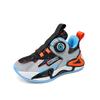Children‘s Breathable Mesh Basketball Shoes Boys Girls Non-slip Basketball Trainers Outdoor Lace-up Jogging Sneakers Gym Shoes