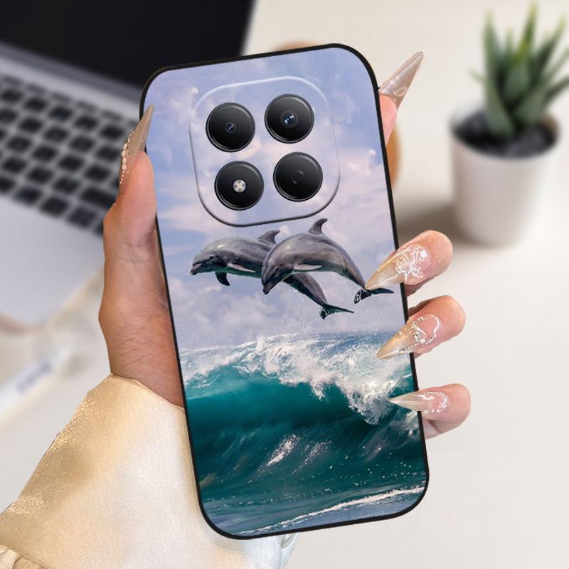 Etui Dla Xiaomi Redmi Note 15 Pro+ 5G Nowe Silikonowe TPU Miękkie Etui Dla Redmi Note15 Pro Plus Note15Pro Odporne na Wstrząsy Pokrowiec Ochronny