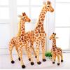 35-140cm Giant Size Doll Giraffe Plush Toy Cute Stuffed Big Deer Dolls Soft Animal Pillow Cushion Birthday Pesent Girls Boys
