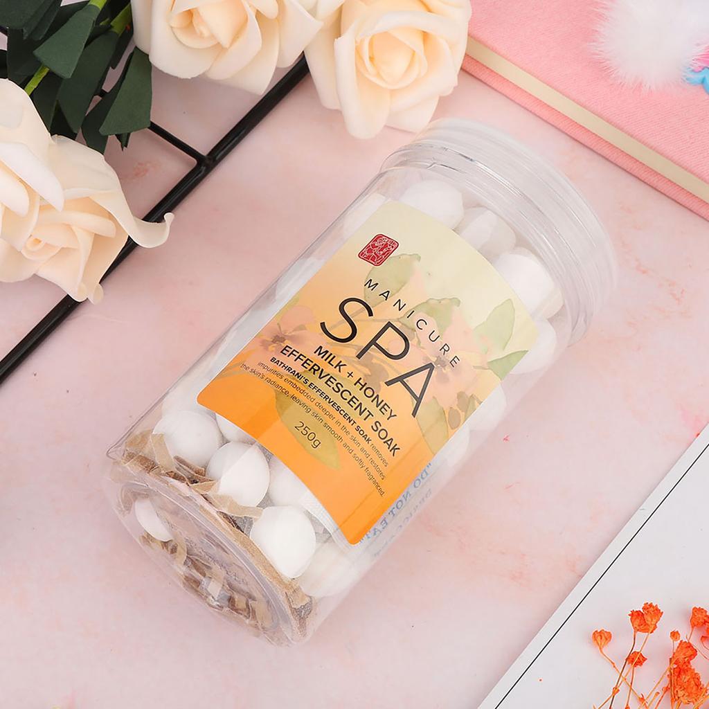 Nail Manicure SPA Effervescent Soak Ball Remove Dead Skin Cuticles Moisturizing Tender Skin 02#