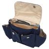Baby Stroller Organizer Waterproof Large Capacity Diapers Bag Multiple Pockets Nylon Accessories Storage Bag Dark Blue