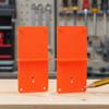 2pcs Compact Pocket Size Hinge Hole Locator Positioning Tool Cabinet Door Template  For Door