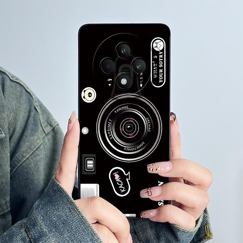 For OPPO Reno 12 F 4G Capa Reno12 FS Reno12 F 5G Phone Case Reno12F CPH2637 CPH2687 Back Cover Flower Painted Printed Soft Funda