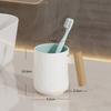 Ceramic Simple Mouthwash Cup Plastic Washing Cup Household Creative Toothbrush Cup Light Luxury Tooth Cup