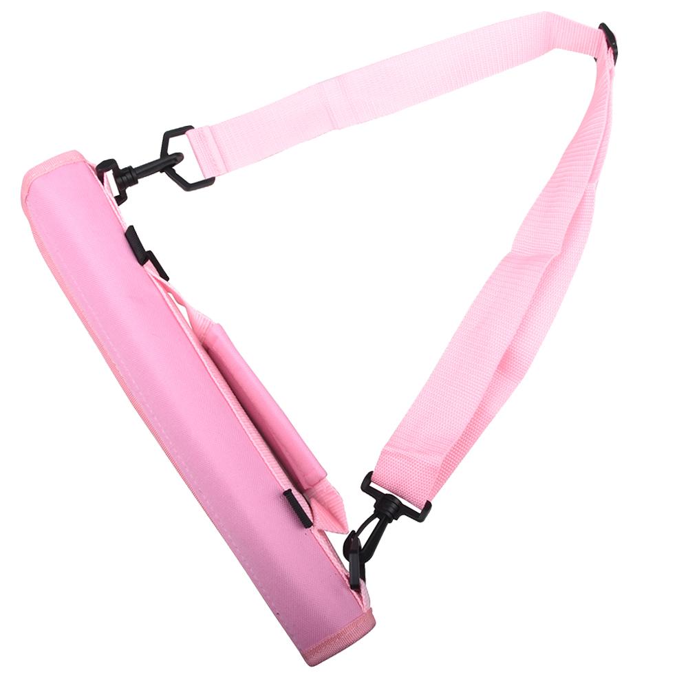 

Golf Club Bag Mini Portable Simple Golf Gun Carrying Bag Travel Bag Golf Training Case with Adjustable Shoulder Strap розовый
