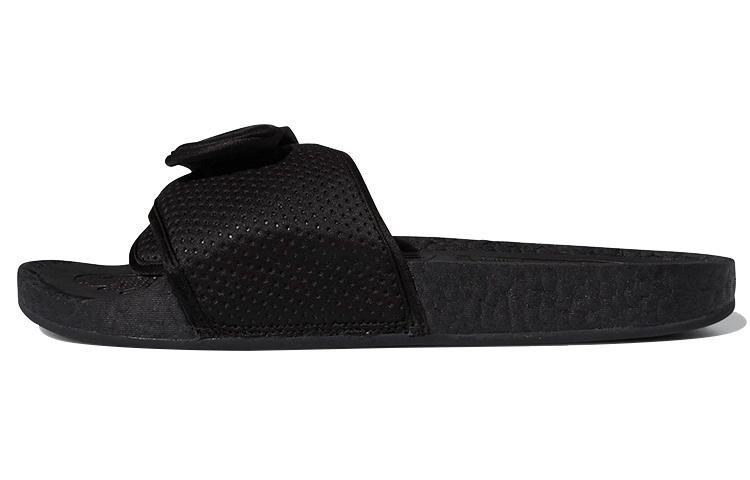 Adidas Originals Pharrell x Adidas Originals Boost Slides  Triple Black  FX8056 39