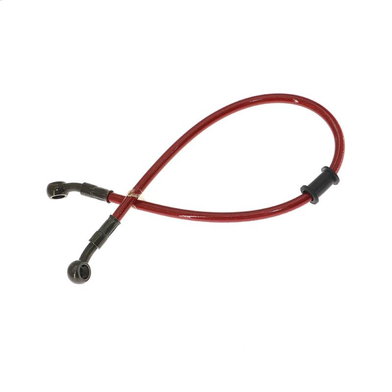 Motorcycle Dirt Bike Braided Brake Hose Line Steel Brake cable Hydraulic Banjo pipe 500mm-1500mm for motorcycle Universal Racing