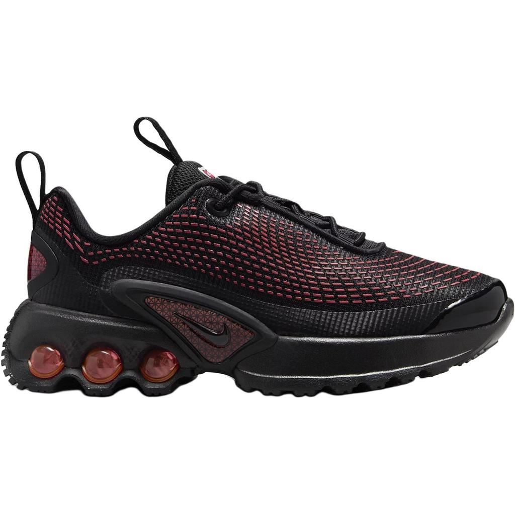 Nike Air Max DN PS Black Bright Crimson Kids Sneakers Red FN4453-006