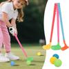 Kids Golf Clubs Toddler Outdoor Toys Golf Interactive Family Bonding Game for Backyard Garden Indoor Outdoor Preschool Sports