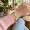 Adjustable Women's Hand Bracelet Bangle Prayer Bracelet Cross Pendant Bracelet  Hand Accessory
