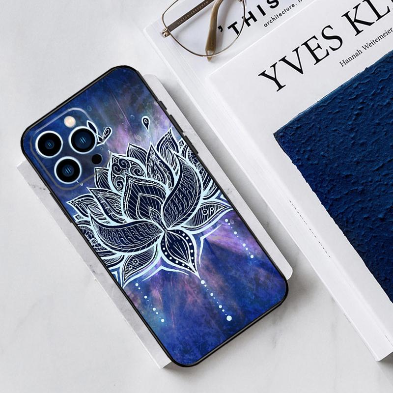 Mandala Pattern Case For iPhone 17 Air 15 14 13 12 11 16 Pro Max Mini 16 15 Plus 16e Funda Silicone Cover