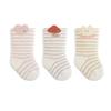 3 Pairs Winter Baby Socks Warm Thick Newborn Socks Cute Cartoon Loose Cuff Mid Tube Children Socks for Girls and Boys