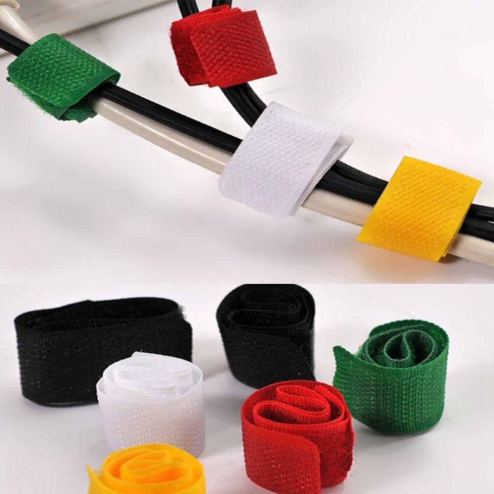 Cord Band Wiring Accessories Wire Organizer Cable Winder Nylon Strap Cable Ties Rope Holder