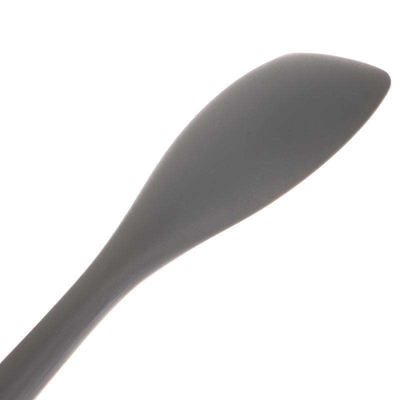 Food Grade Silicone Spoon Spatula Heat Resistant Cooking Spoon Nonstick Baking Scraper Stirring Scooping Salad Mixing Spoon