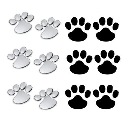 Mirhua 3D Paw Print Stickers for and Dog and Cat Paw Car Scratch Set Cars, Motorcycles, Motorcycles, Prints, Accessories, Decals, Concealment,