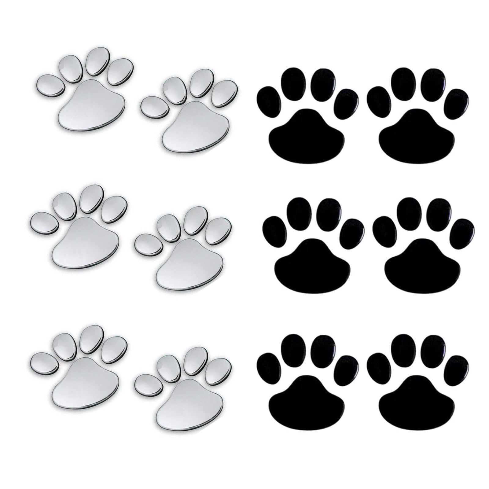 

Mirhua Sticker Paw 3D 3D Dress Up Car Motorcycle Dog чёрный