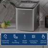 Ice Maker Machine Countertop, 9 Ice Cubes In 8 Mins, 12KG In 24Hrs, Self-Cleaning Portable Ice Cube Maker W/ Adjustable Ice Size, Ice Scoop, Basket