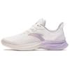Anta Durable Breathable Low Top Running Shoes Women's White Purple Sneakers 922335501-7