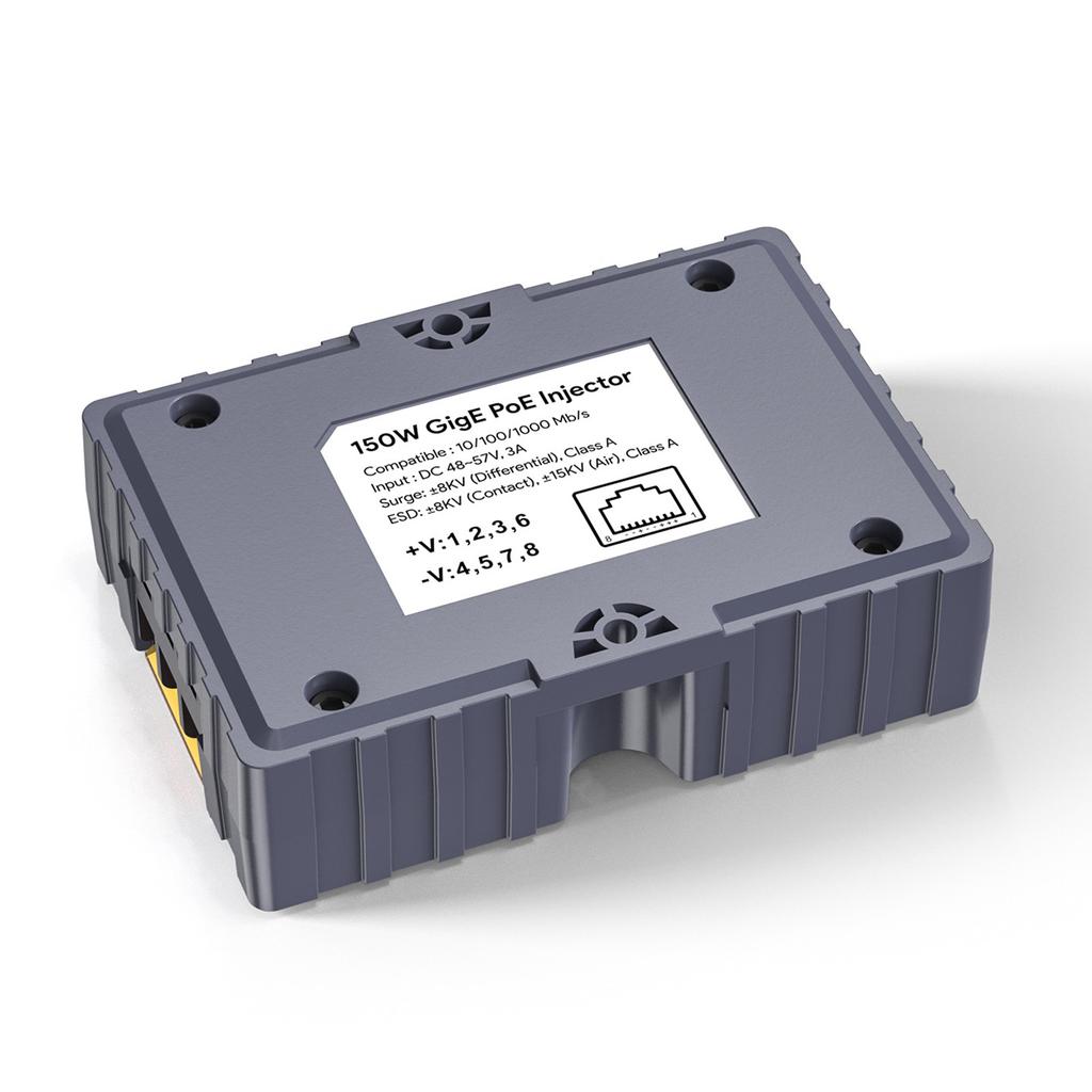 GigE PoE Injector 150W and Dishy Cable to RJ45 Adapter 12?48V 168W DC Step Up Converter with Surge