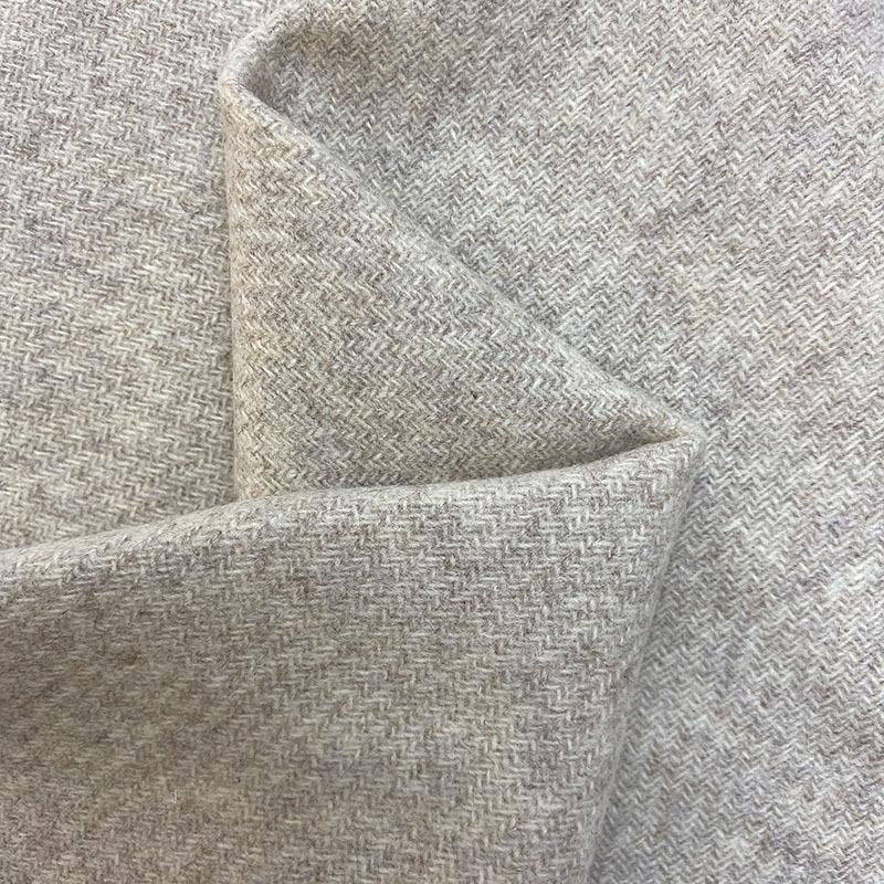 480g Double-Sided Wool Flannel Fabric for Autumn/Winter Coats