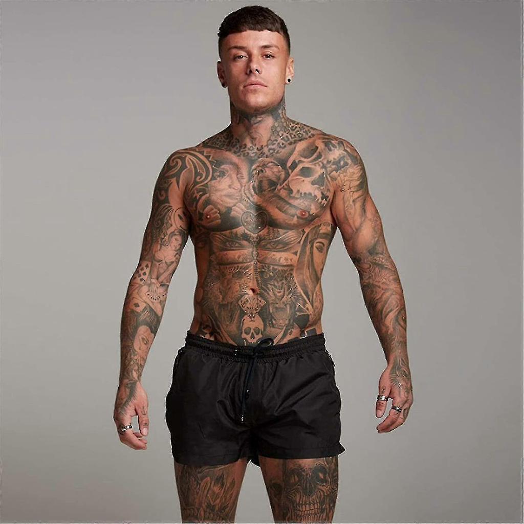 Mens Swimming Shorts, Boxer Swimming Trunks, Water Sports Shorts, Quick-drying