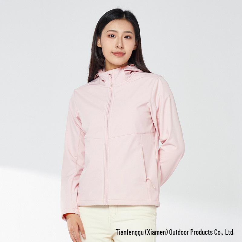 

Премиальная водонепроницаемая ветровка с флисовой подкладкой: Мужской дышащий альпинистский костюм и женская ветрозащитная куртка софтшелл M